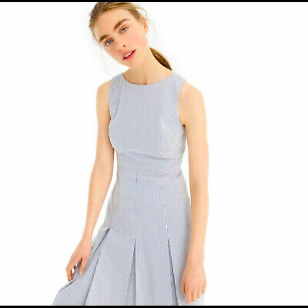 JCrew Vintage Seersucker Dress NWT